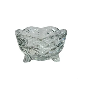 Vintage Glass bowl / sugar bowl