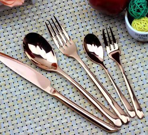 Copper Table Fork