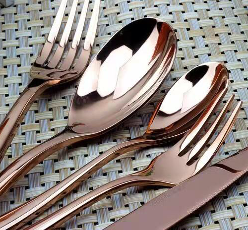 Copper Dessert/Starter Fork